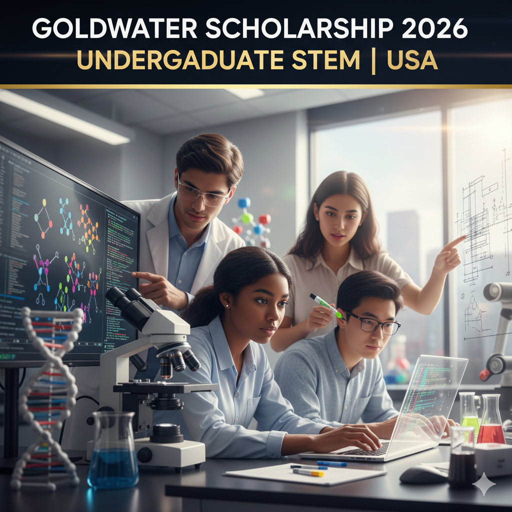 Goldwater Scholarship 2026-2027 | Undergraduate STEM Scholarship USA