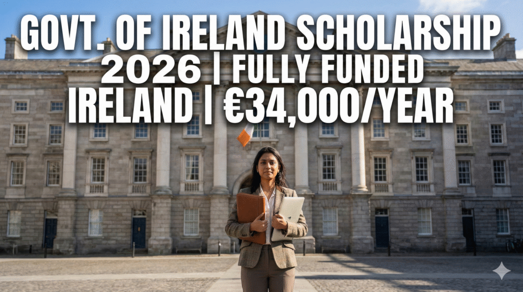 Government of Ireland Scholarship 2026 | Fully Funded Master’s & PhD (€ ...